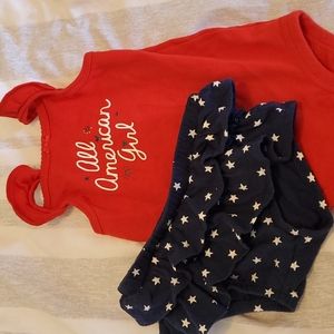 Carter's 4th of July Outfit size 12mo